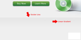 photoshop制作軟件產(chǎn)品的綠色網(wǎng)頁布局